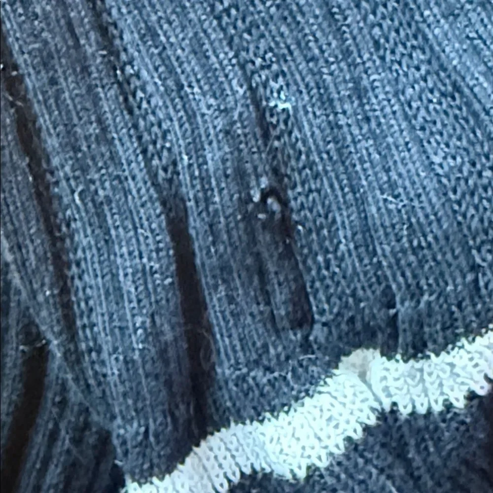 Kate Spade Ribbed Ruffle Trim Turtleneck Sweater!